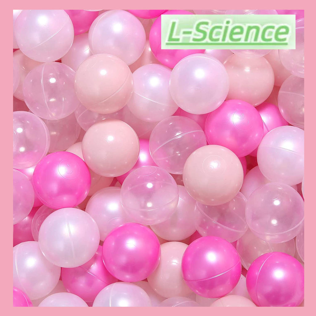 100 Pieces Colorful Plastic Ball Pit Balls A114674