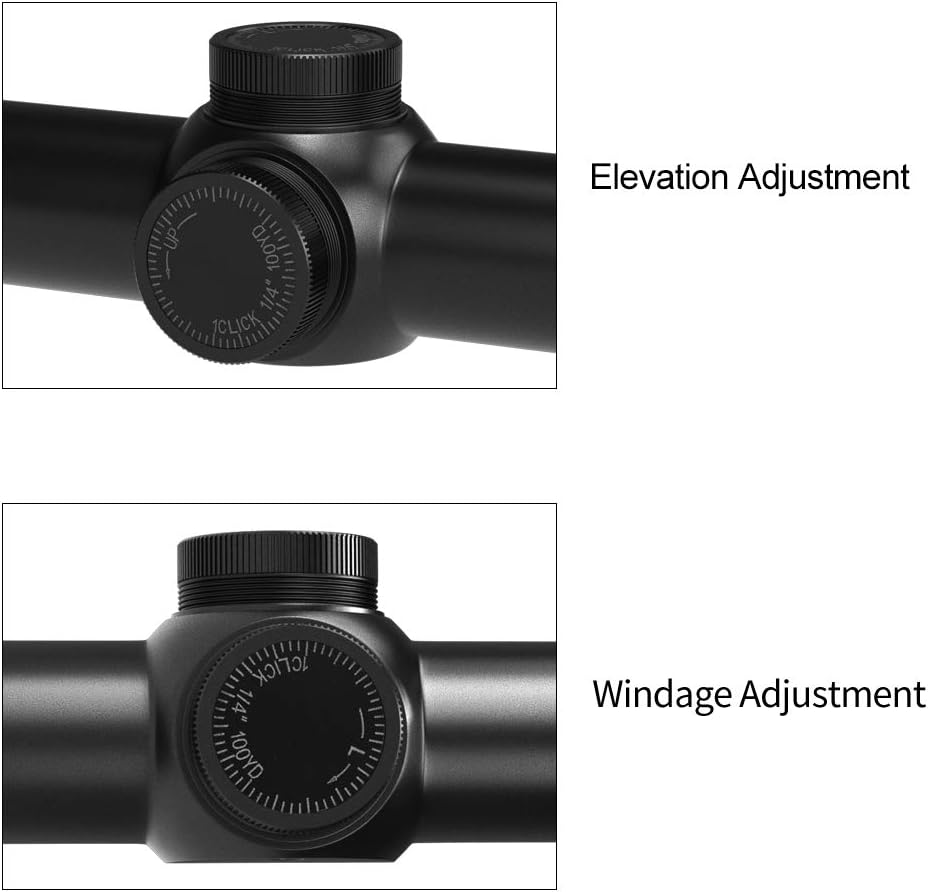 3-12x40mm Rifle Scope BDC MOA Reticle Second Focal Plane 1-inch Tube Black Matte I1732