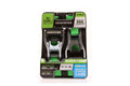 2 Pack 1in x 10ft 1500lb Green Ratchet Tie Down M176