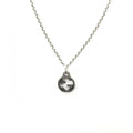 Silver Interlocking G Necklace W384581