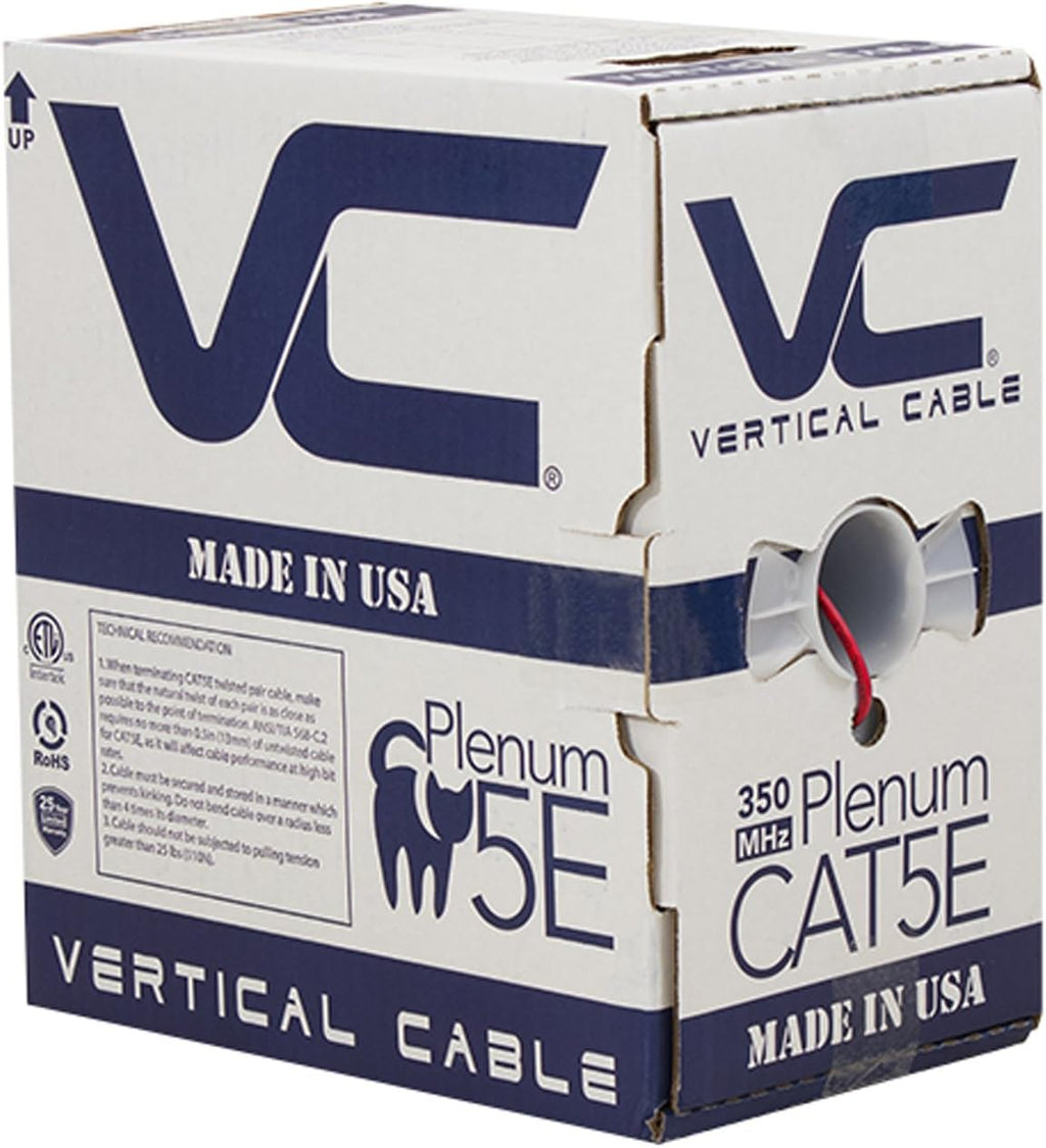 Bulk Ethernet Cable, 1000ft, Blue E9897