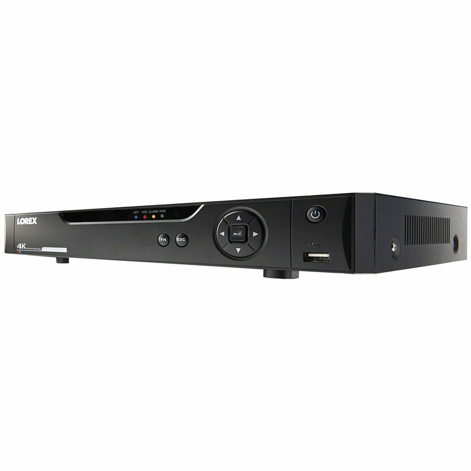 8-Channel DVR with 4 Outdoor Cameras Night Vision - 1 TB E52696