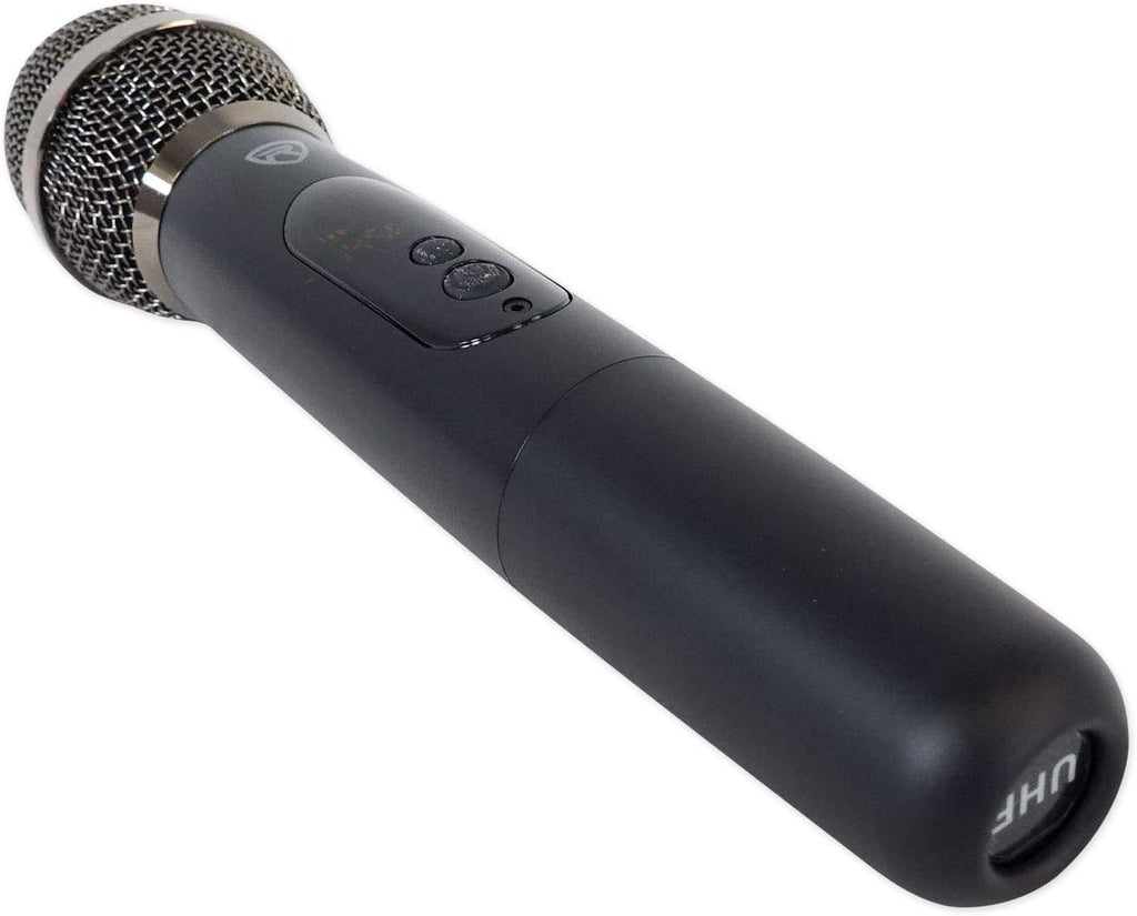 Triple Wireless UHF 3 Microphone System with Adjustable Frequency X286491