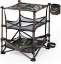 Portable Folding Camping Side Canvas Table 3 Layer D302