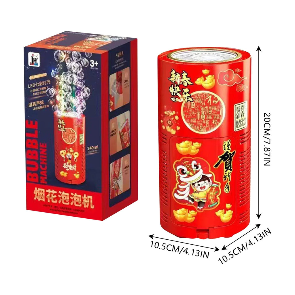 Automatic Electric Bubble Machine Bubble Toys 60ml K431086
