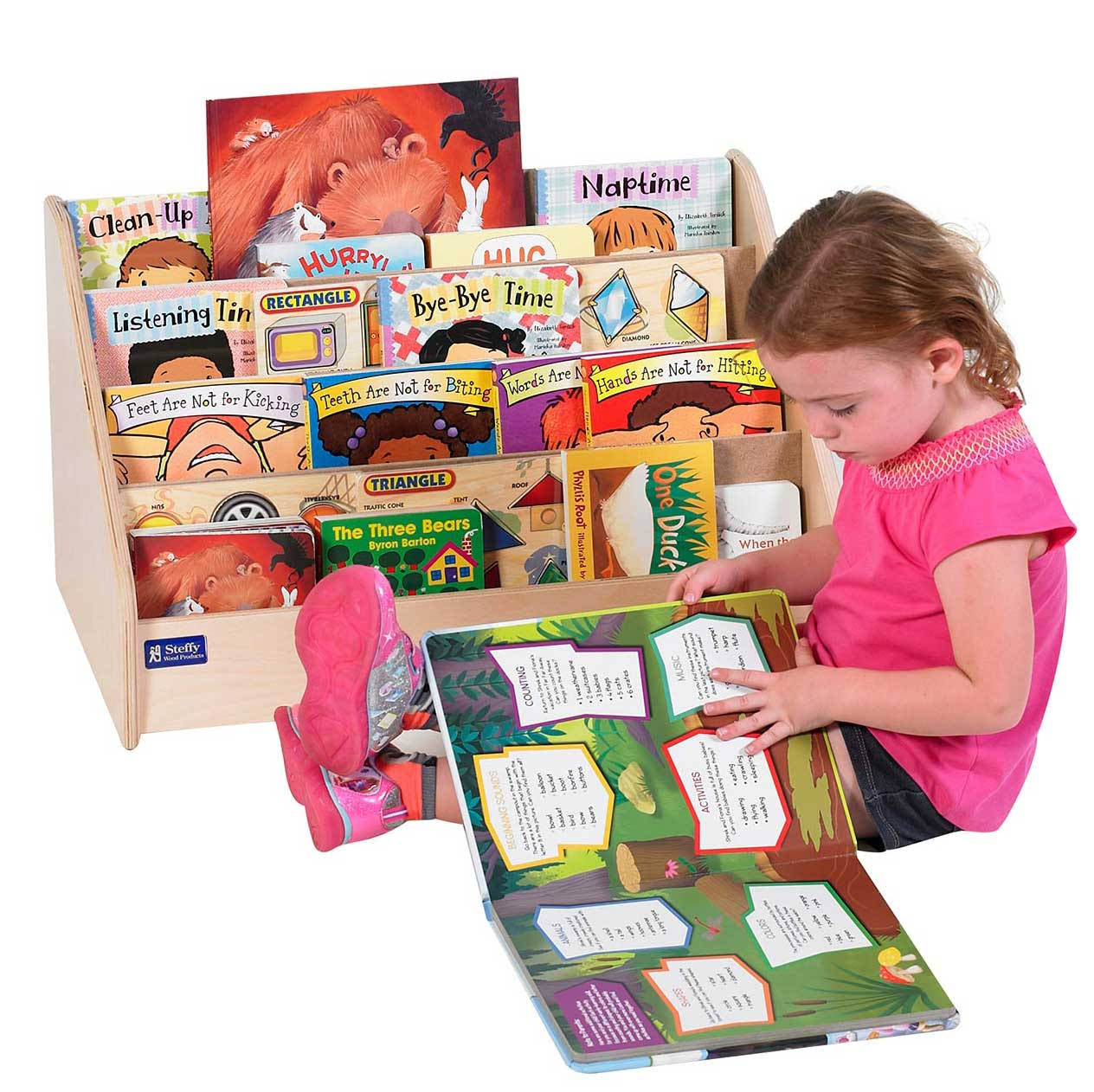 Toddler Low Book Display A1677