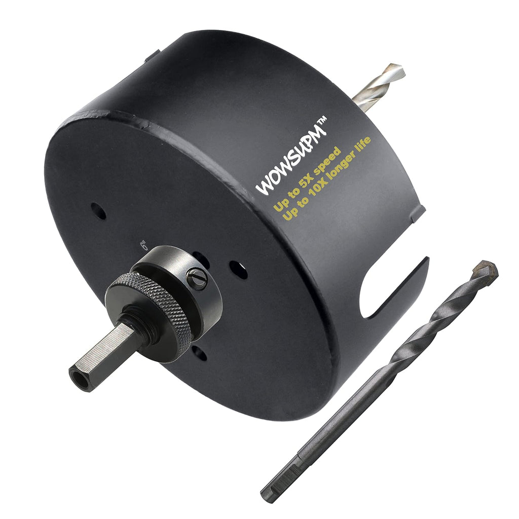 6 inch Carbide Tipped Hole Saw Cutter, Pack of 2 T46214