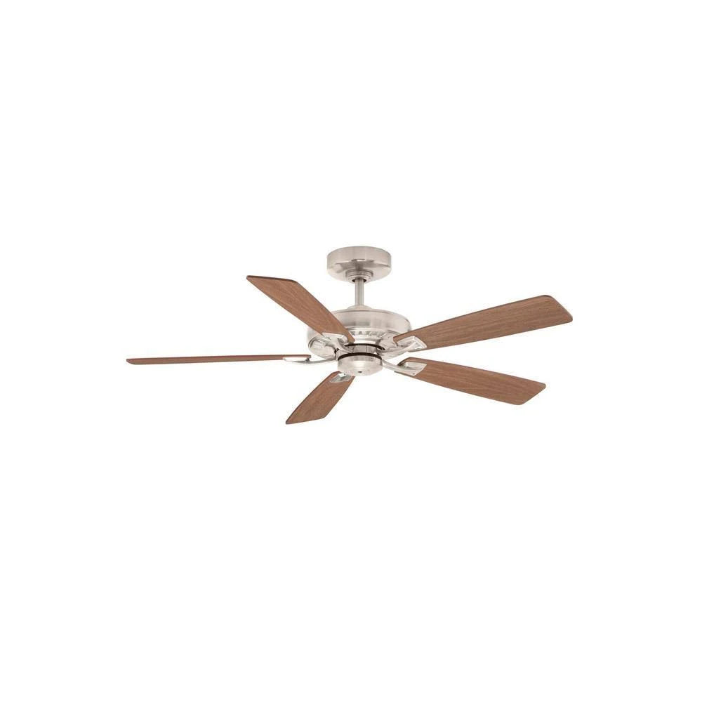 Brushed Nickel Indoor Ceiling Fan with Remote Control X6020