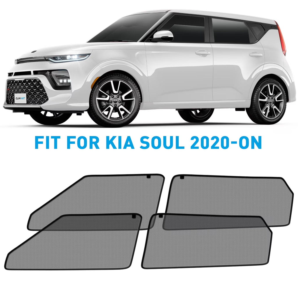 Magnetic Car Window Sunshade 4 Pc. Set Q548101