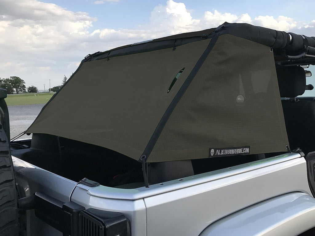 Mesh Cage Shade for Jeep Wrangler 4-Door JKU Pack of 2 V41407
