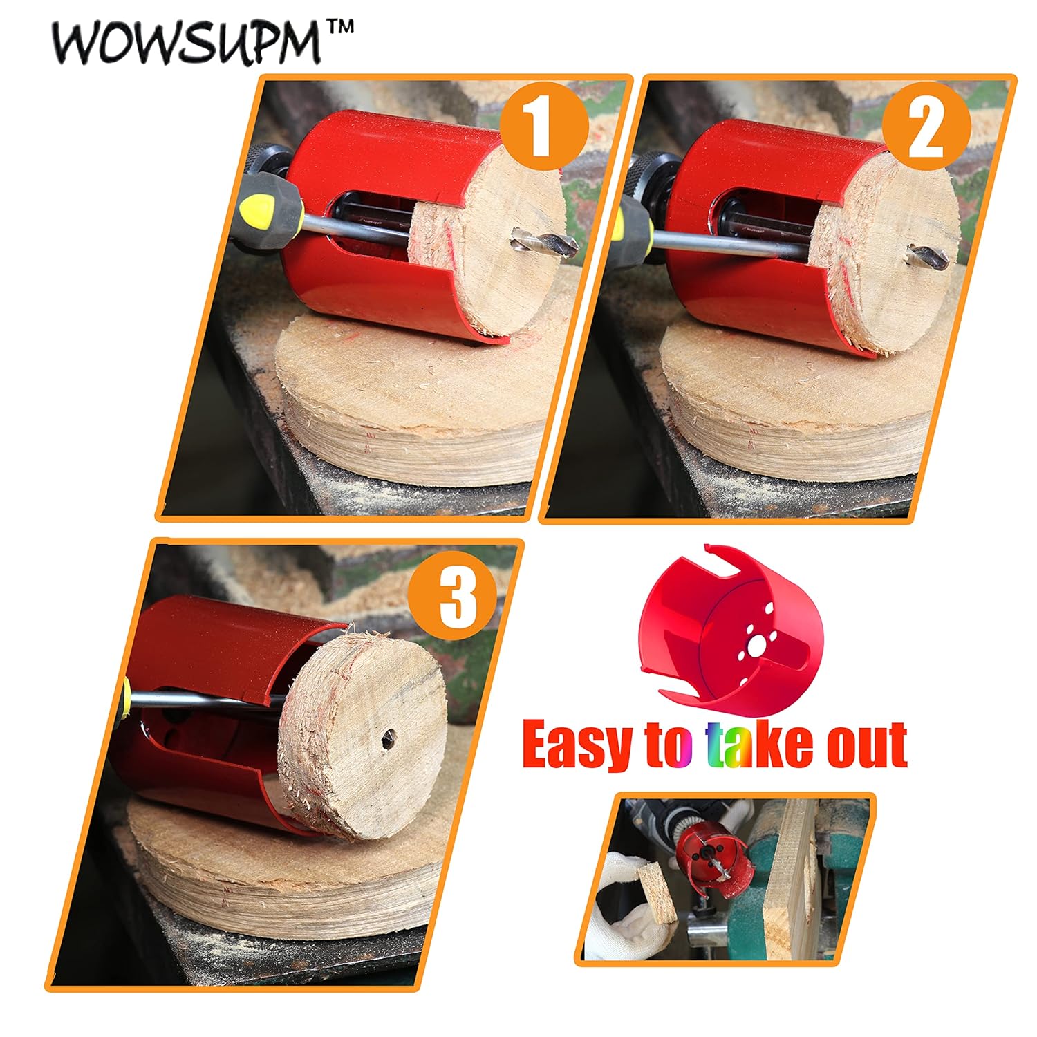 6 inch Carbide Tipped Hole Saw Cutter, Pack of 2 T46214