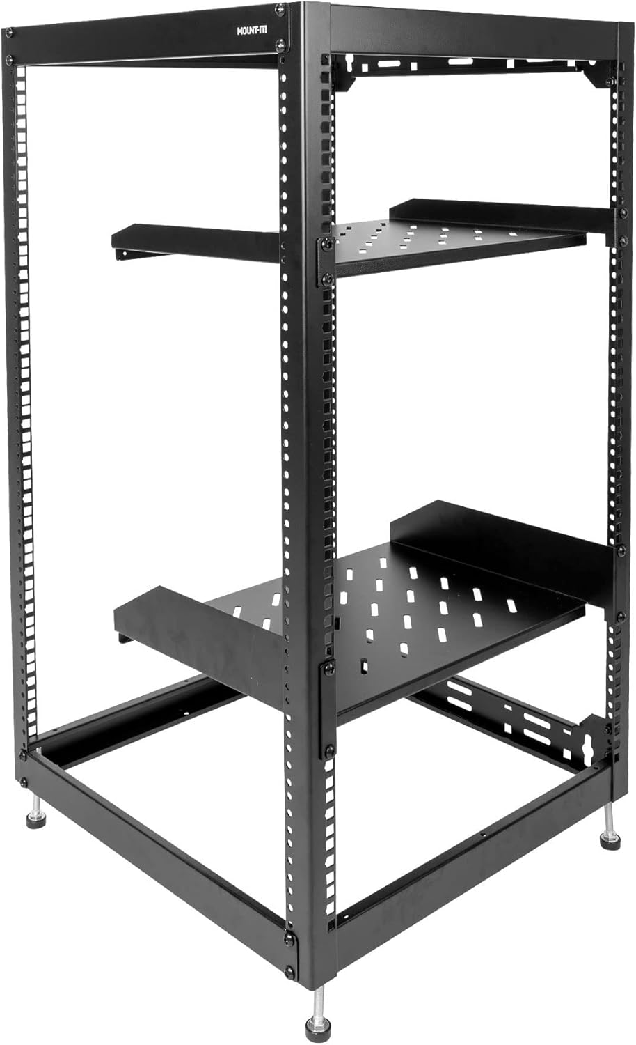 20U 17" Server Rack with 2 Shelves Included J91579