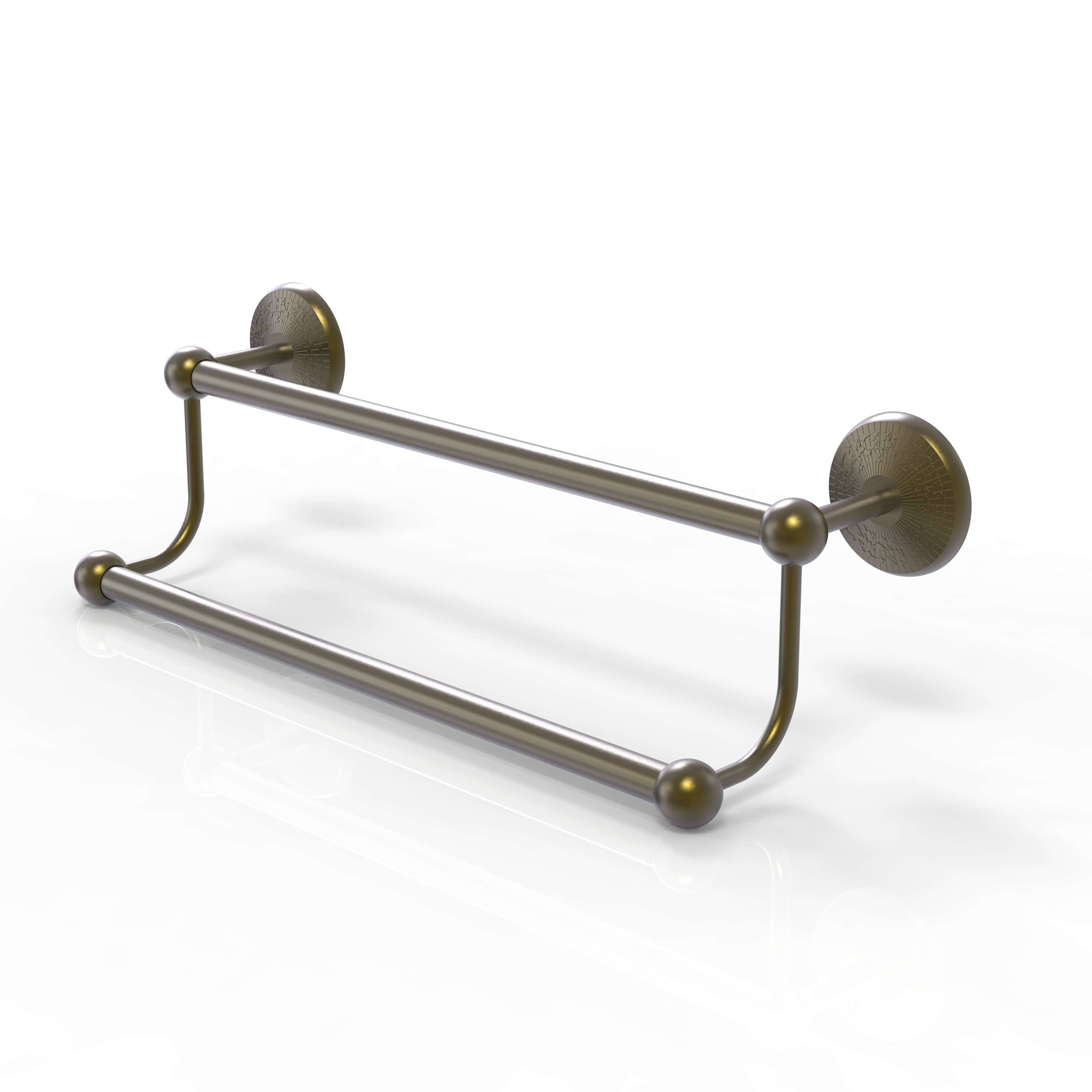 Antique Brass Double Towel Bar G5034