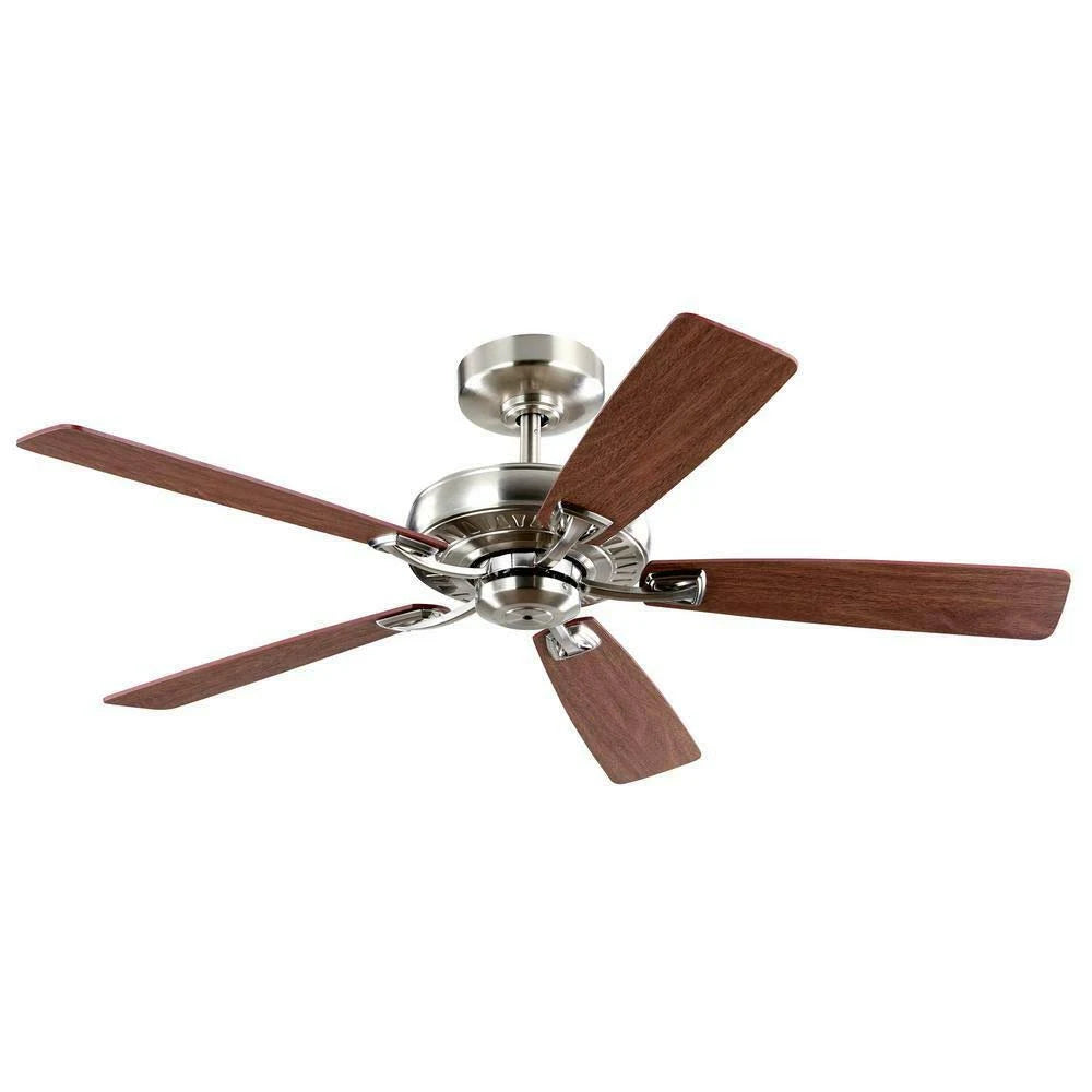 Brushed Nickel Indoor Ceiling Fan with Remote Control X6020