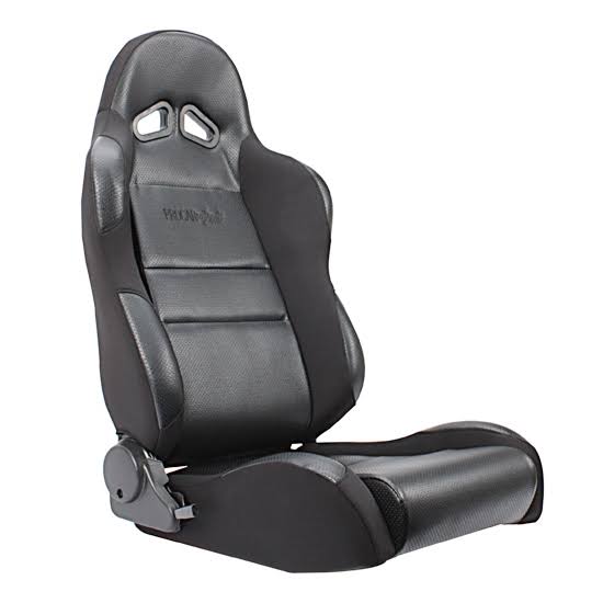 Black Vinyl Sportsman Racing Seat K864215