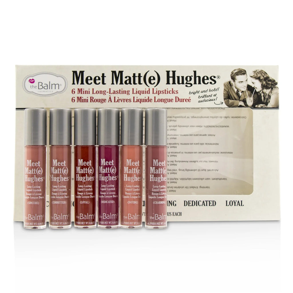 6 Mini Long Lasting Liquid Lipsticks Kit P82751