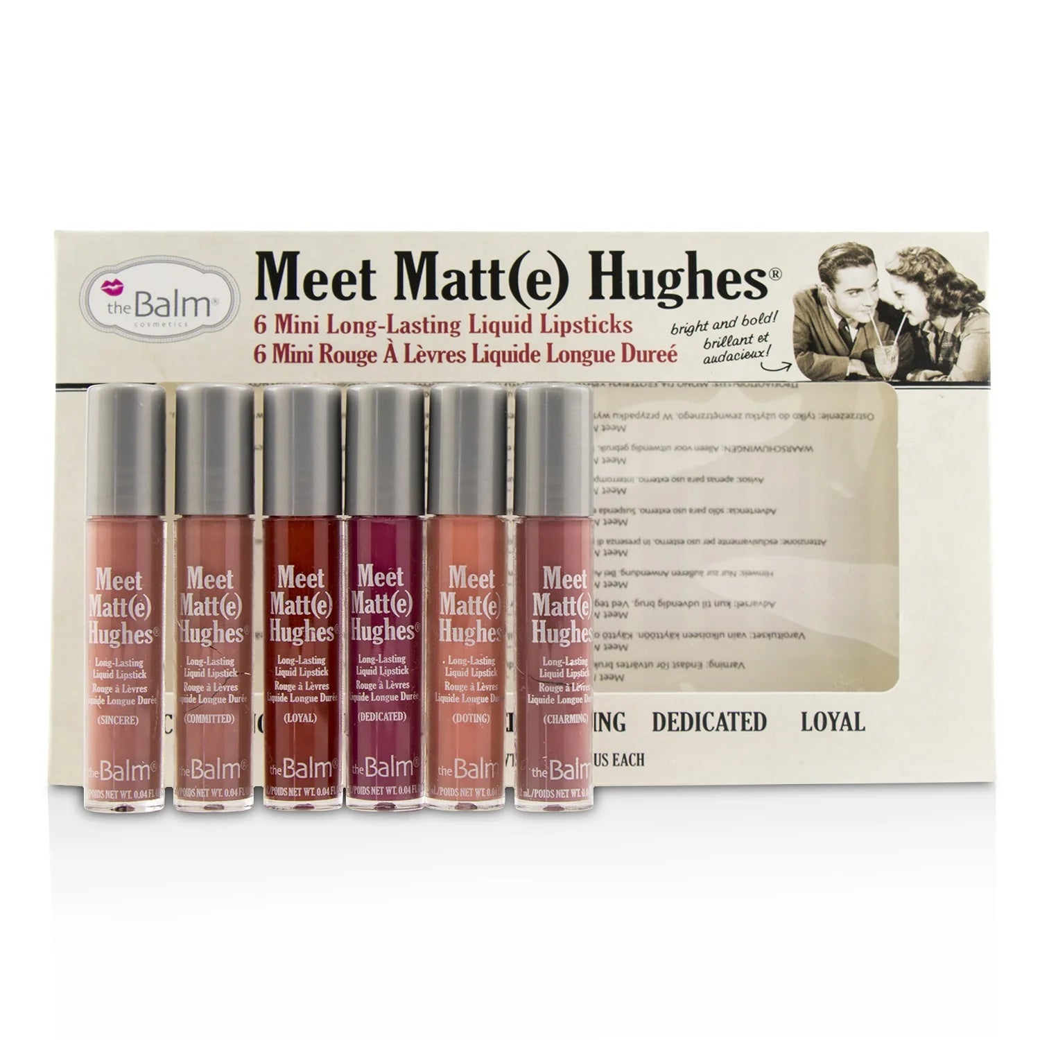 6 Mini Long Lasting Liquid Lipsticks Kit P82751