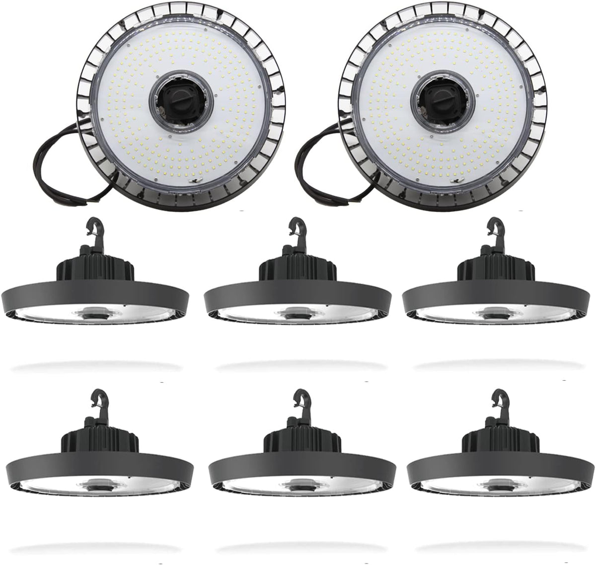 200W 5000K 30000 Lumen LED High Bay Light 8 Pack K76290