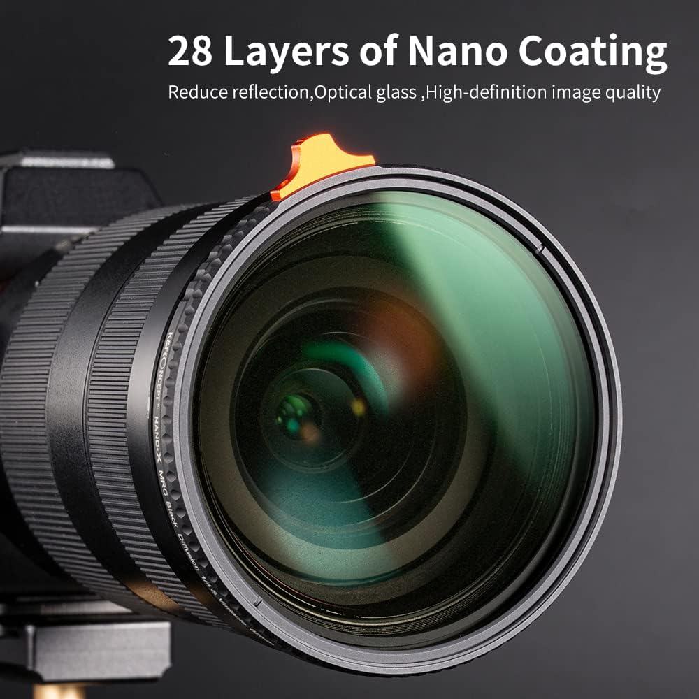 67mm Black Diffusion 1/4 Variable ND2-ND32 ND Filter 2-in-1 P3108