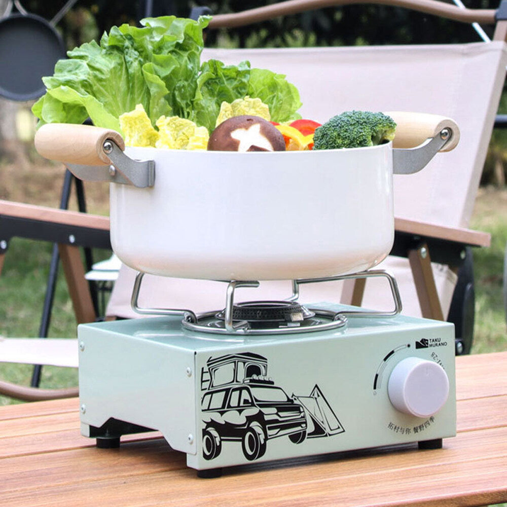 Cassette Stove Portable Gas Burner 2100W with Piezo Ignition W991