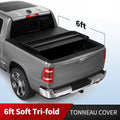 6 ft Soft Tri Fold Truck Bed Tonneau Cover C31259