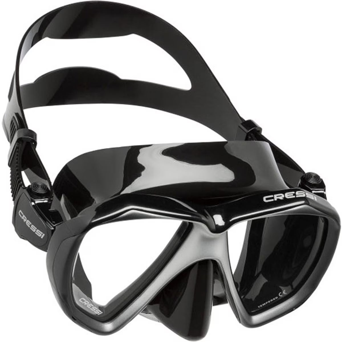 Black Silver Diving Mask C947