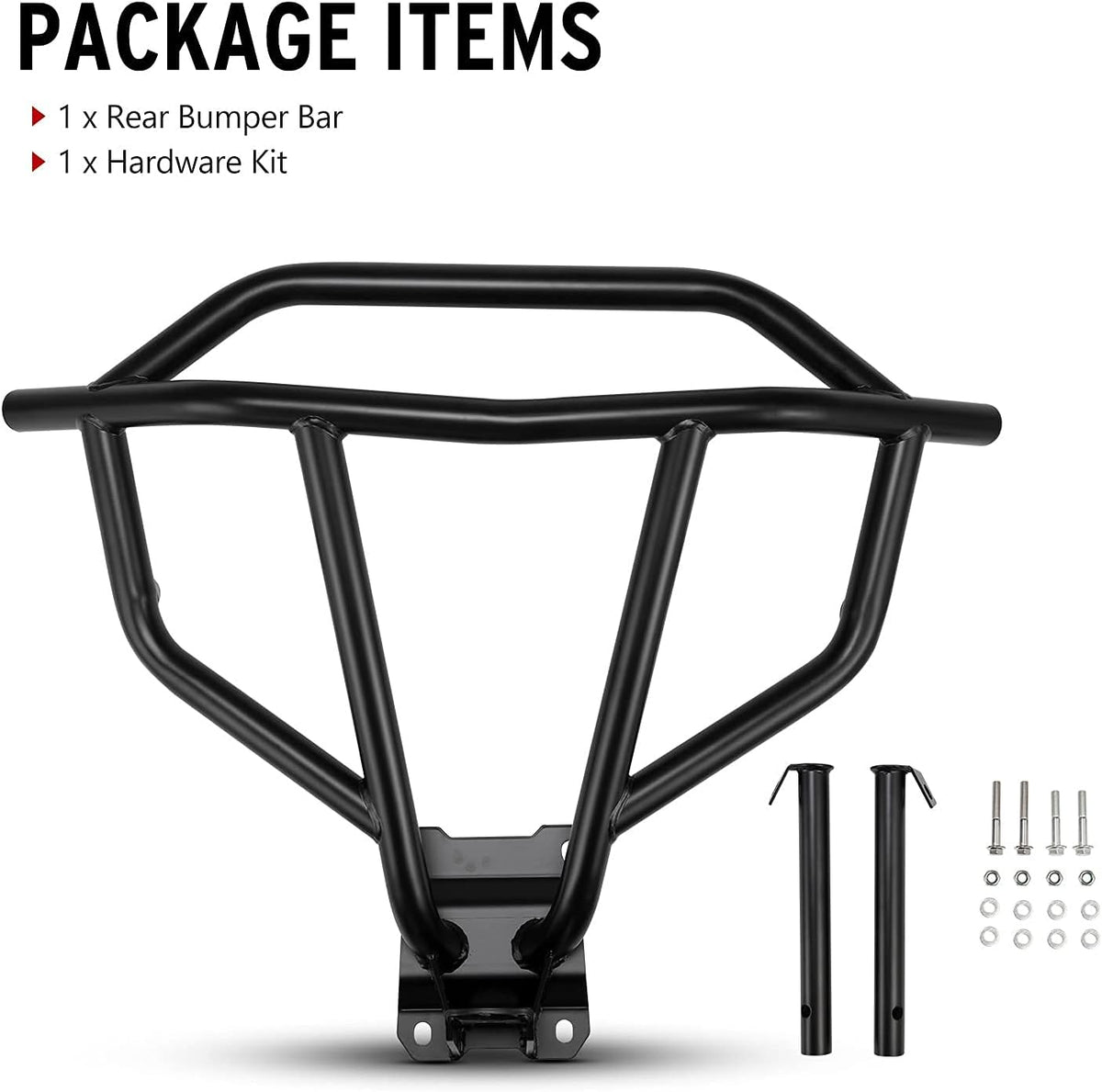 Heavy-duty Steel Tube UTV Rear Bumper Bar H9297