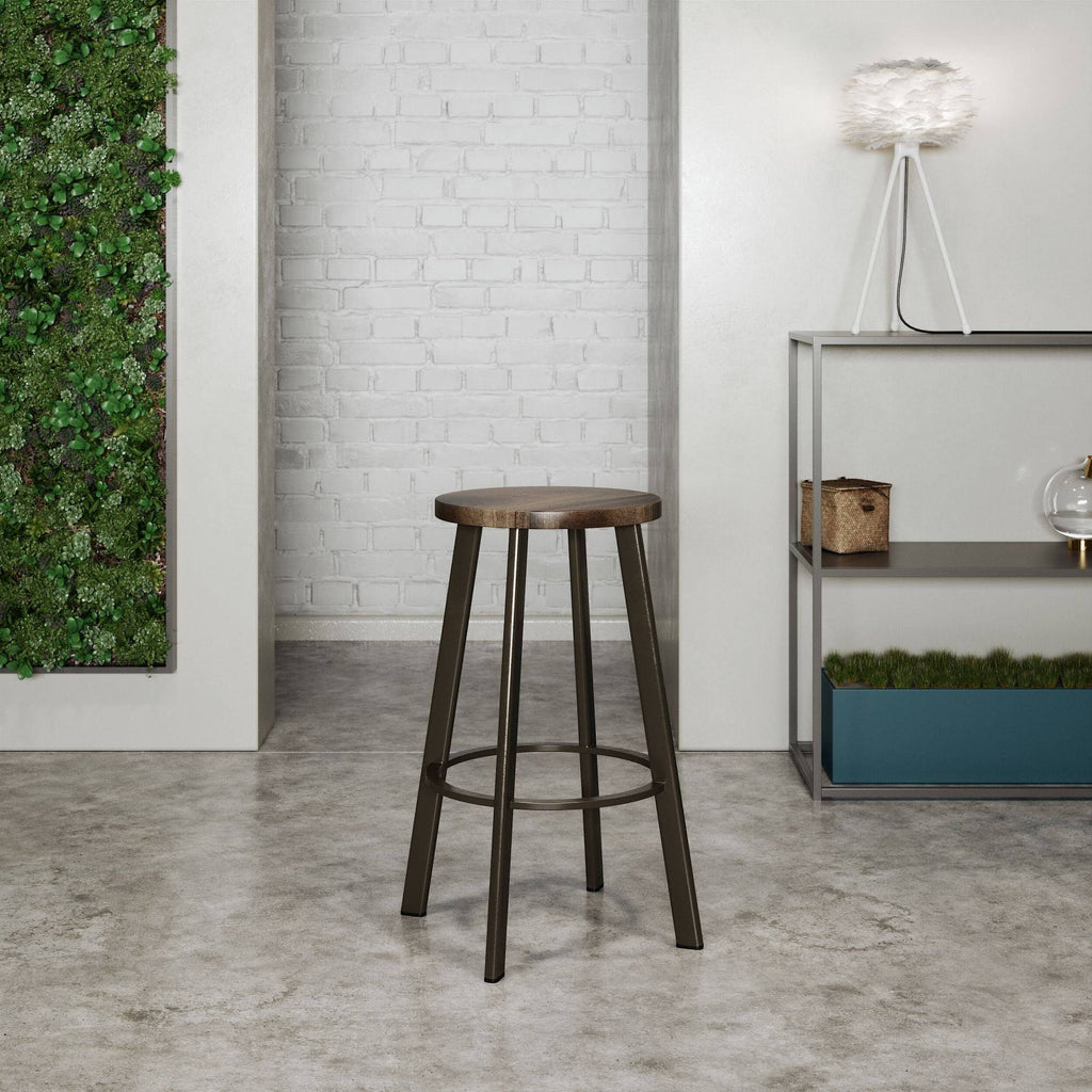 Espresso Wood Counter Height Stool K90521