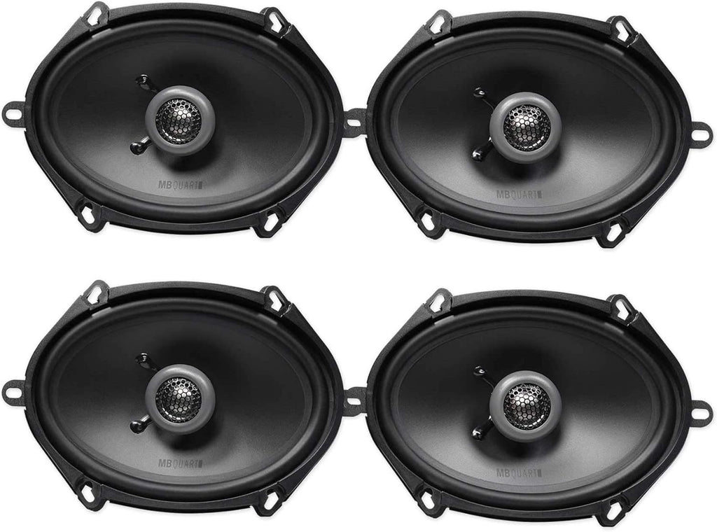 6x8" 200 Watt Coaxial Speakers Pack of 2 E746411