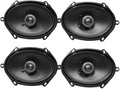 6x8" 200 Watt Coaxial Speakers Pack of 2 E746411