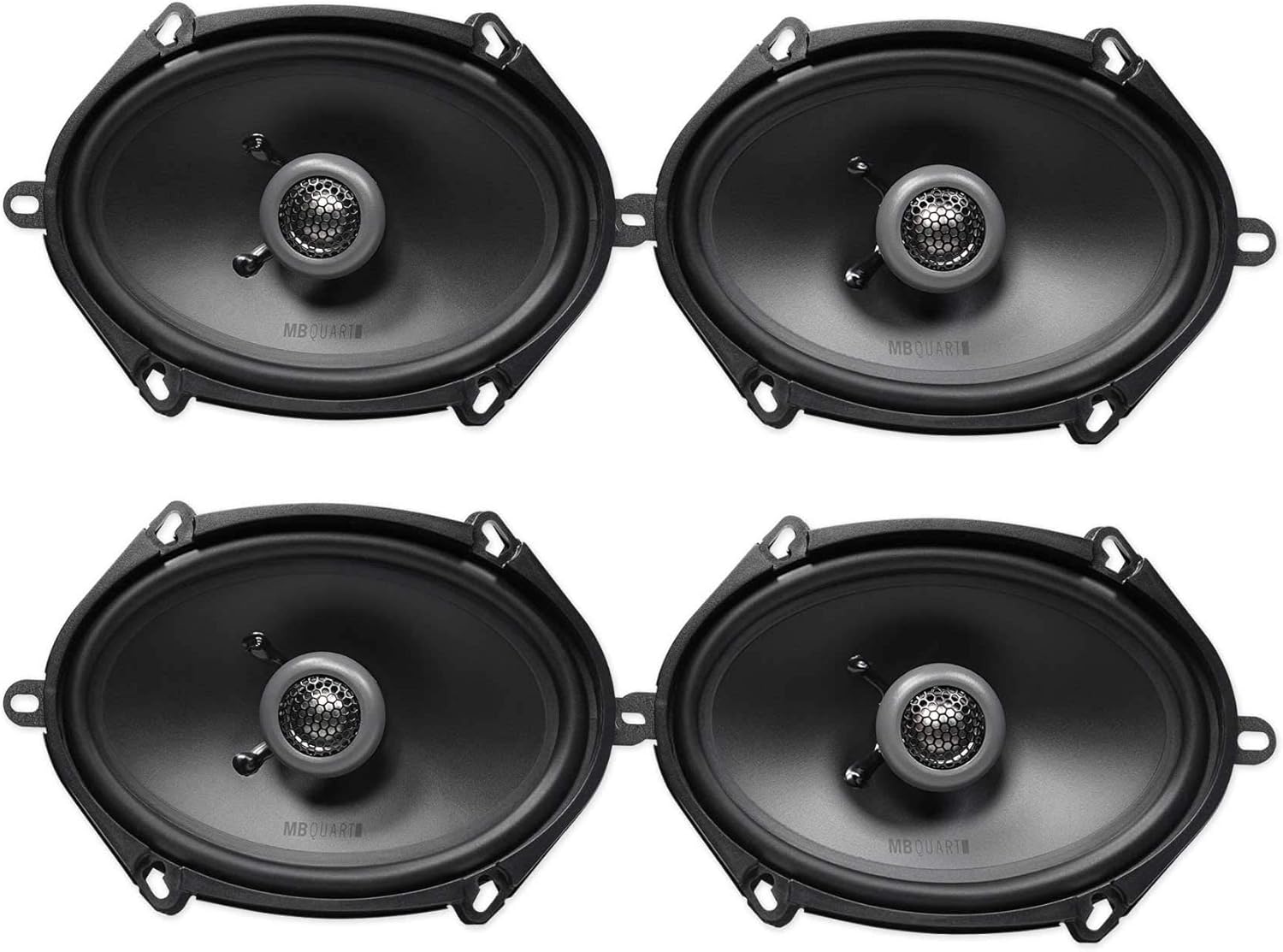 6x8" 200 Watt Coaxial Speakers Pack of 2 E746411