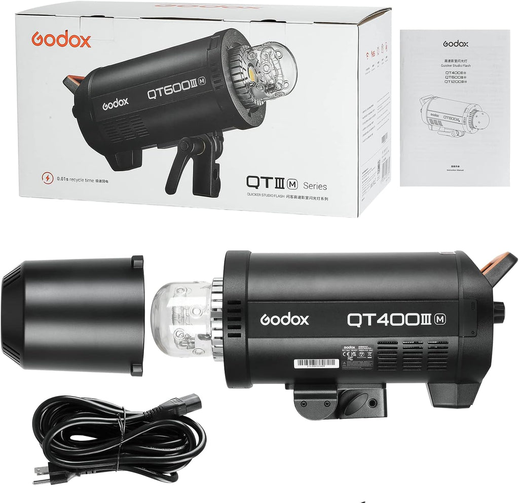 Studio Flash with 2.4G Wireless System, HSS 1/8000s, LED Modeling Light G683