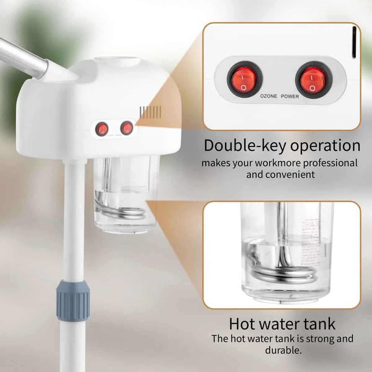 Facial Steamer with Magnifying Lamp I4789