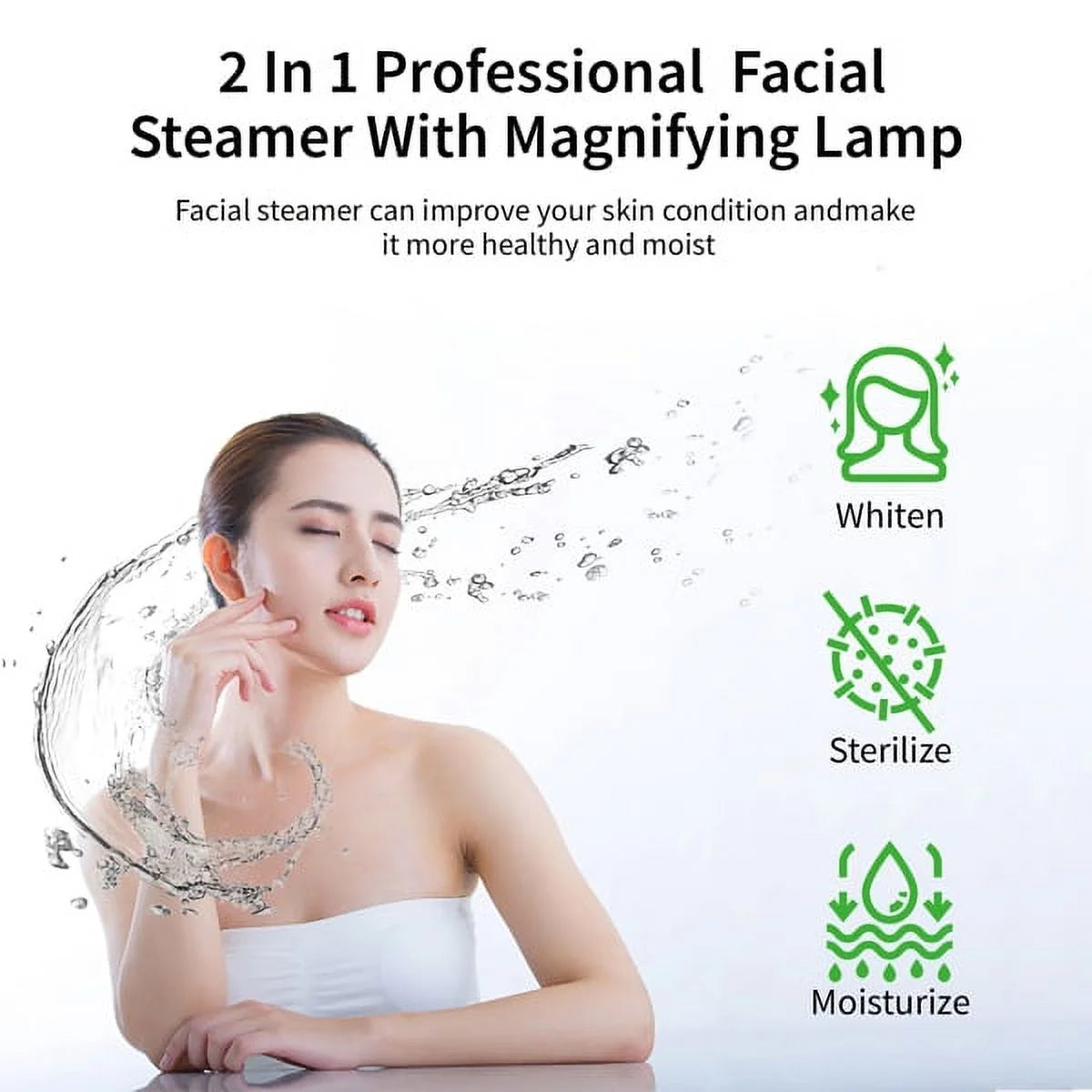 Facial Steamer with Magnifying Lamp I4789