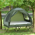 Elevated Waterproof Portable Outdoor Sleeping Cot with Carry Bag U47775
