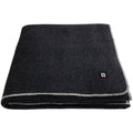 Charcoal 100% Wool Blanket Twin Size D90211