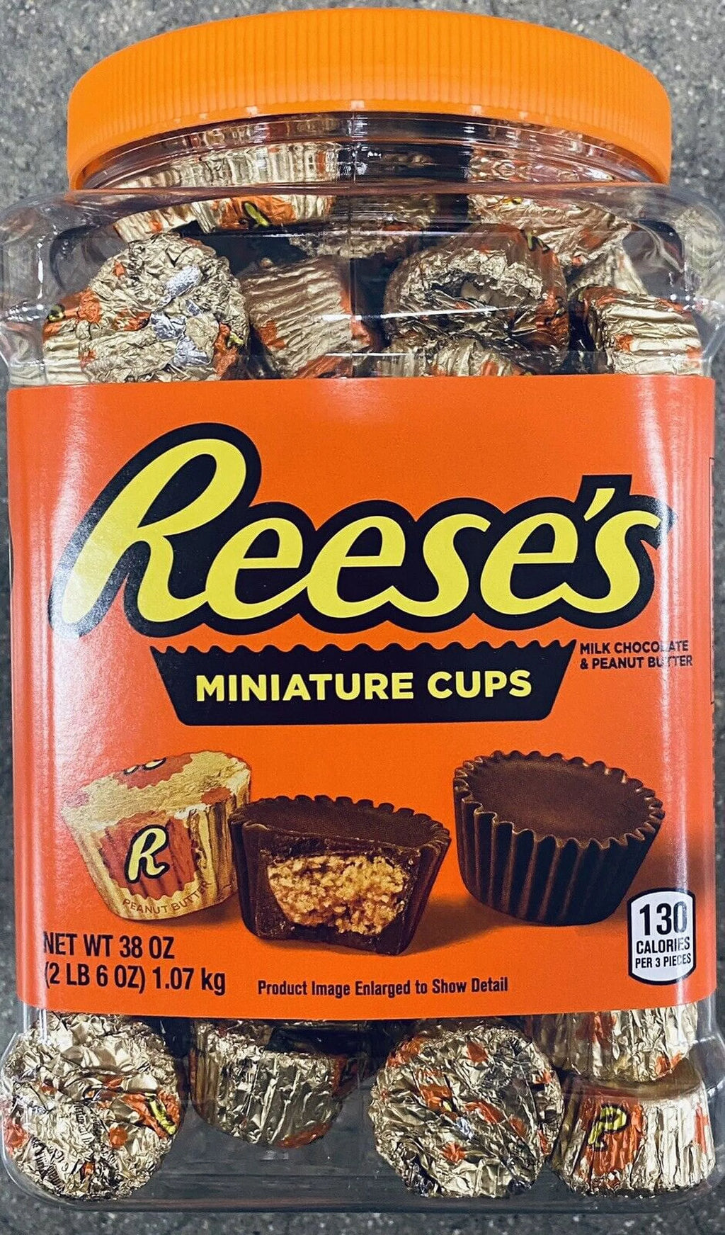 38 Oz Milk Chocolate Peanut Butter Cups N207