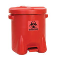 14 Gallon Red Biohazardous Waste Can W985