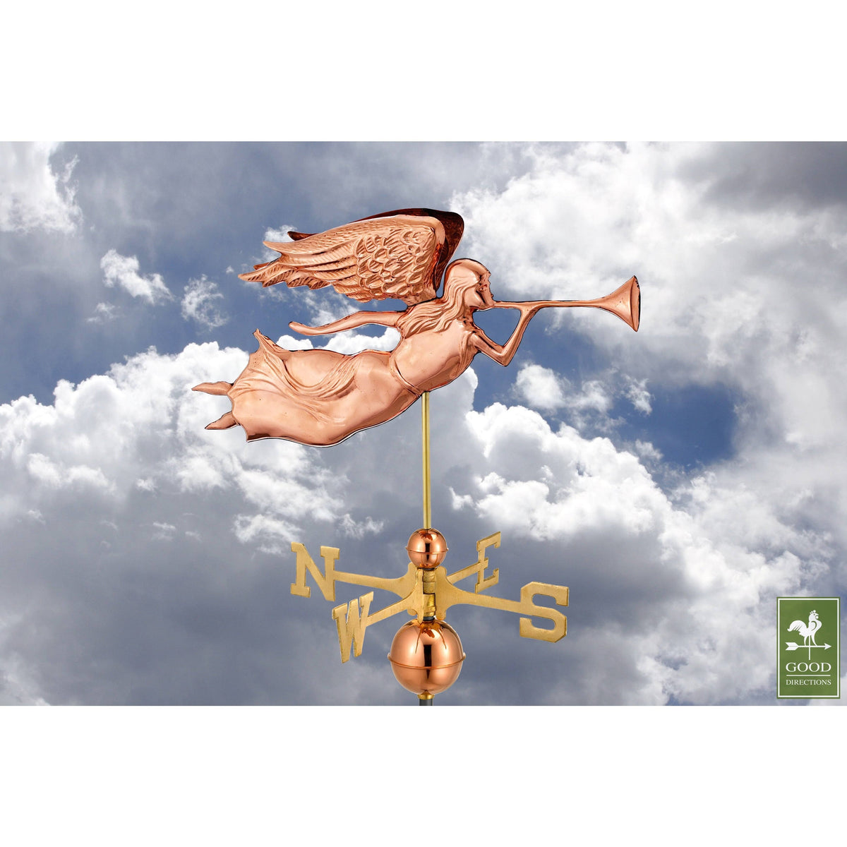Angel with Arrow Weathervane Pure Copper H410668