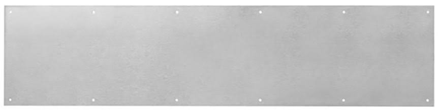 Metal Kick Plate Dark Oxidized Bronze 14 x 36 Q79247