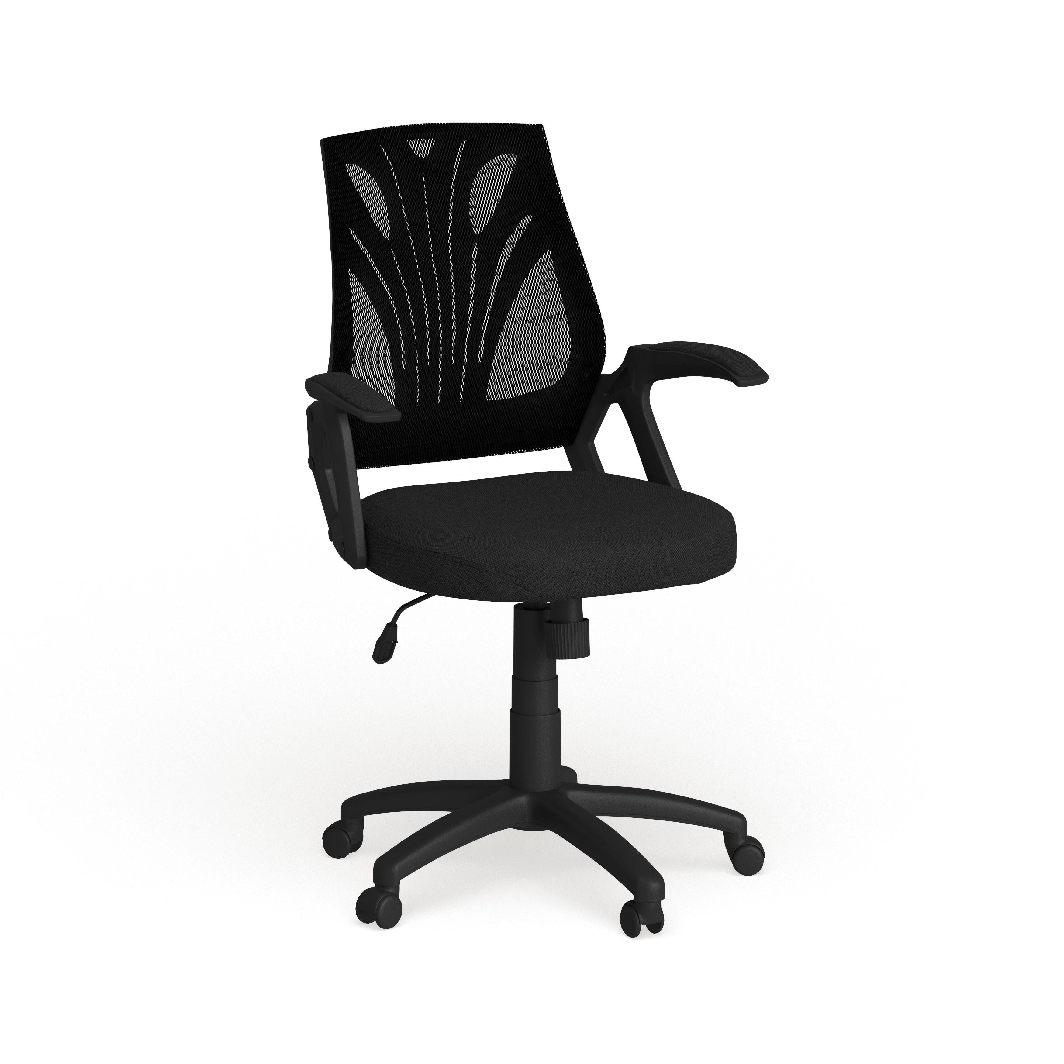 Black Mesh Chair with Mesh Seat M325