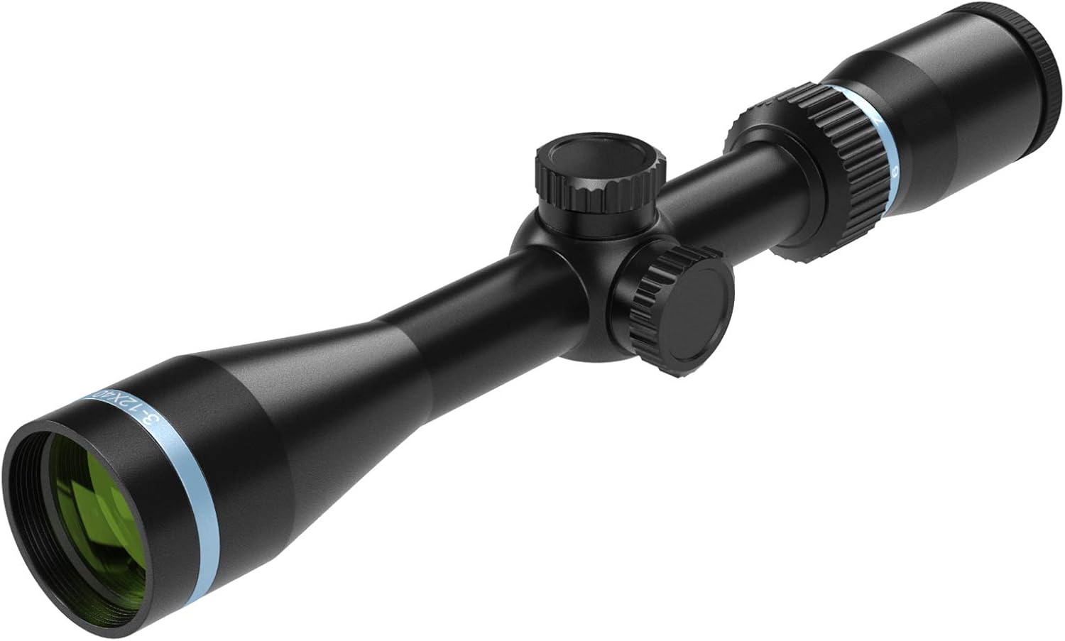 3-12x40mm Rifle Scope BDC MOA Reticle Second Focal Plane 1-inch Tube Black Matte I1732