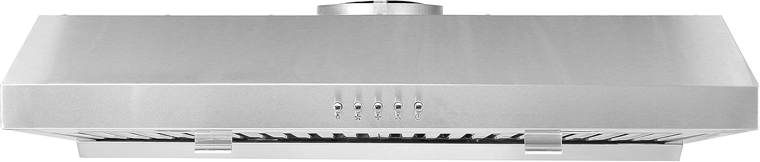 30 inch Under Cabinet Ducted Stainless Steel Range Hood with 3 Speed Exhaust Fan A32533