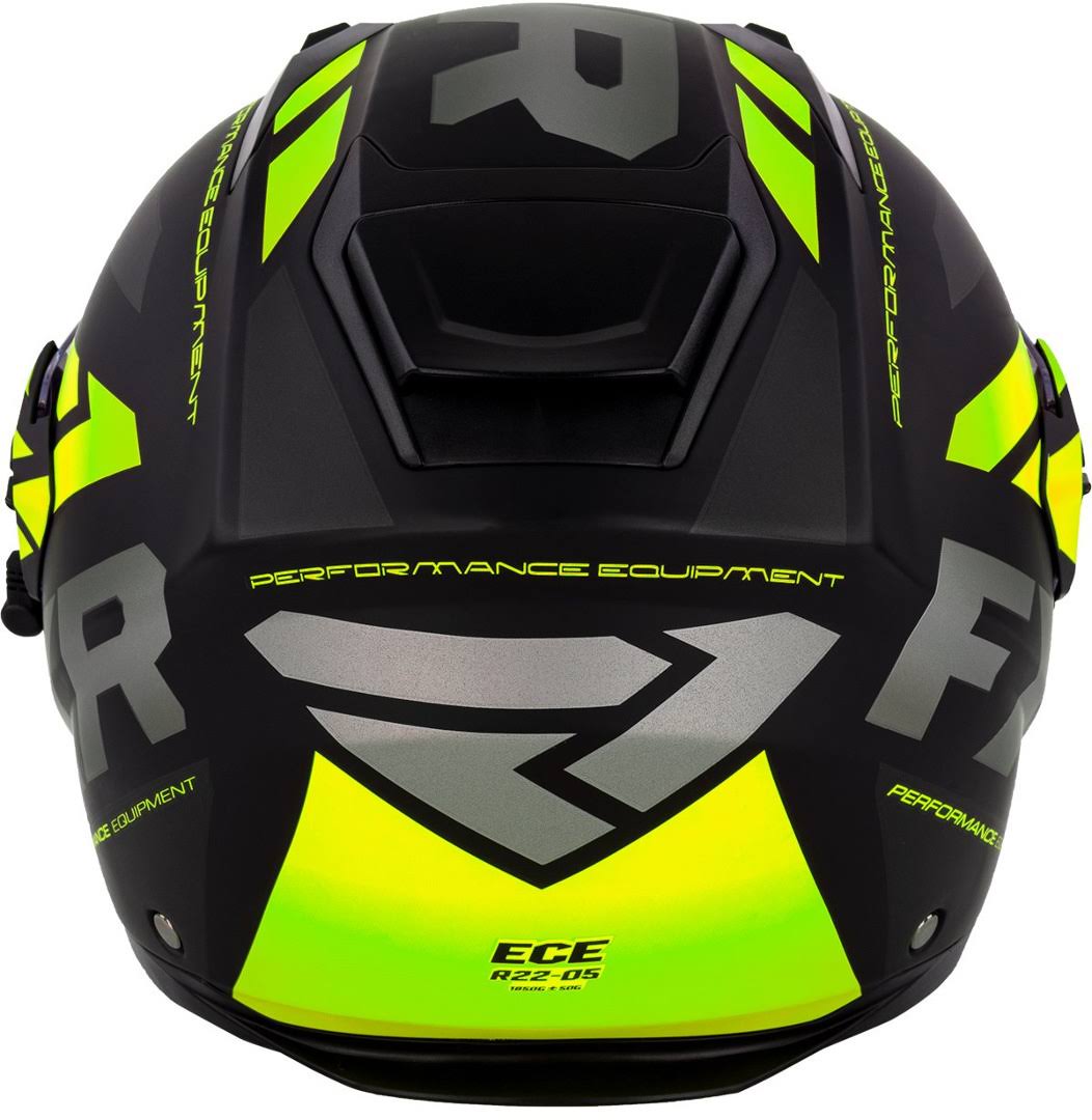 Modular Snow Helmet with Electric Shield Black/Charcoal/Hi-Vis MD Y44511