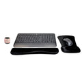 Wireless Keyboard & Mouse Combo with Bluetooth Speaker, Gel Wrist Pad & Gel Mouse Pad X623904
