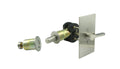 Privacy Latch for Sliding Barn Door with Lever Graphite Black A387