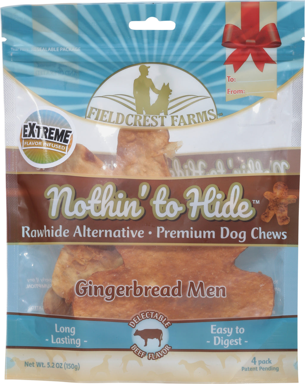 Pack of 4 Gingerbread Man Beef A301