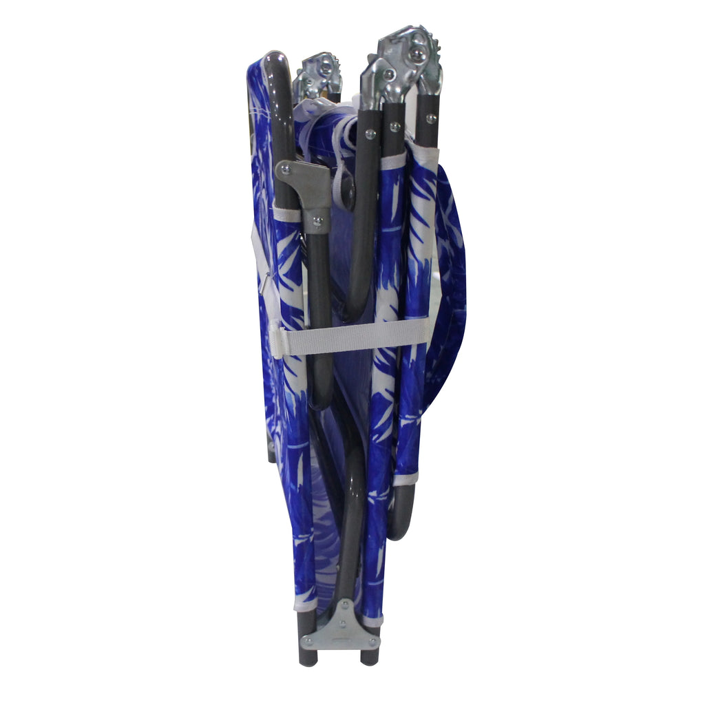 Blue Palm Oversize Beach Lounger A323