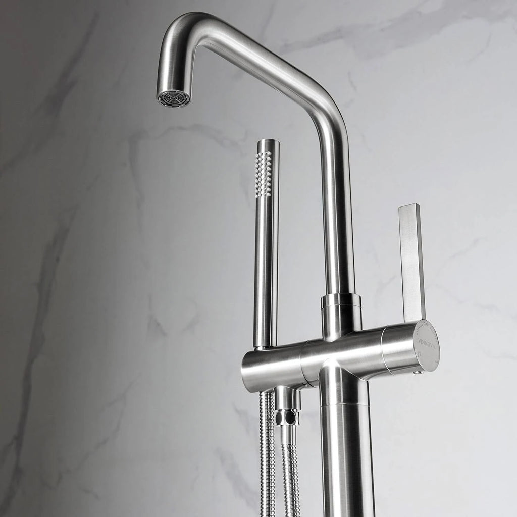 Chrome Tub Faucet with Hand Shower S143237