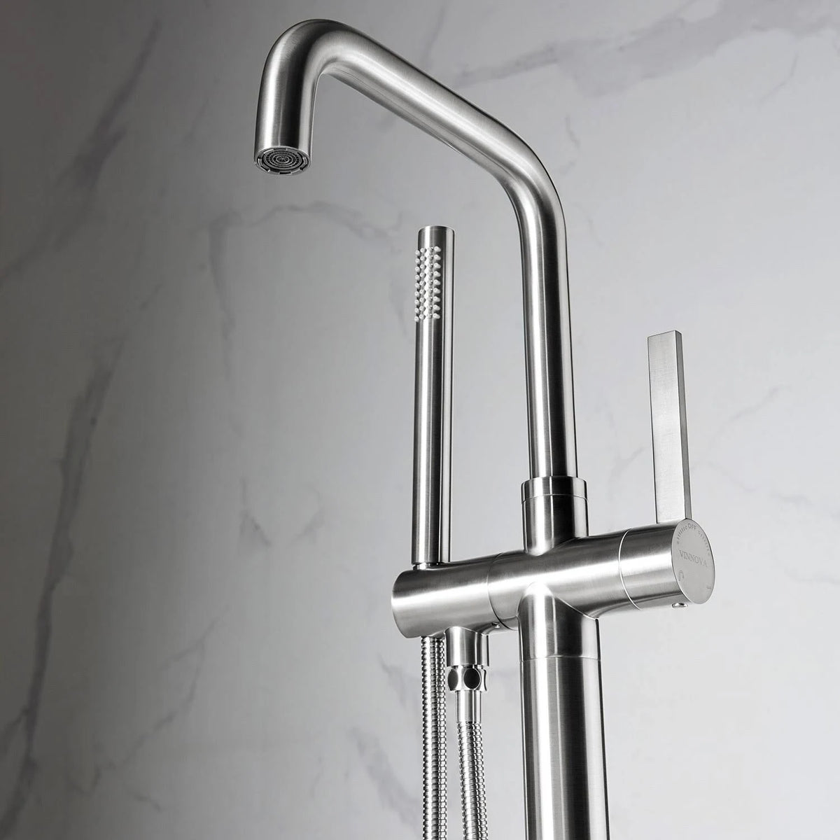Chrome Tub Faucet with Hand Shower S143237